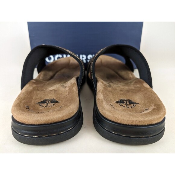 Dockers Sandals Mens 12 M Sunland Slides Brown Open Toe Memory Foam Shoes NEW - Picture 8 of 12